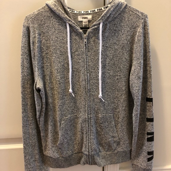 NEW PINK Victoria’s Secret XS hoodie sweatshirt - Picture 2 of 14